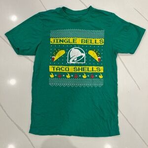 Ripple Junction Green Taco Bell Christmas Graphic Tee